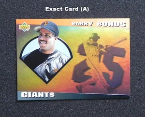 Barry Bonds 1993 Upper Deck Diamond Gallery Hologram Card #11 _ Card (A) - Picture 1 of 3