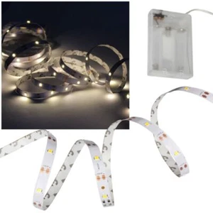3m Led Stripe Batteriebetrieb flexibel SMD Strip batterie-betrieben für Innen - Bild 1 von 4