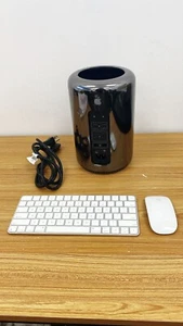 Apple Mac Pro 2013 Intel Xeon E5 6-Core 3.5GHz 16GB RAM WITH KEYBOARD AND MOUSE - Picture 1 of 9