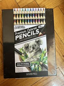 Art Skills Premium Coloref Penccils 36 Colored Pencils