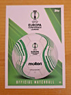 Europa Conference League Official Matchball Card # 192 match Attax extra 23/24
