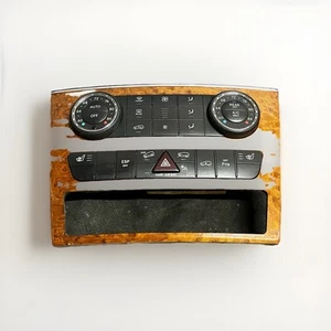 07-12 Mercedes X164 GL450 AIRE ACONDICIONADO AIRE ACONDICIONADO INTERRUPTOR CONTROL PANEL DE AJUSTE OEM - Imagen 1 de 3