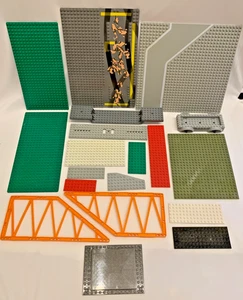 Lego Flat Base Plates Car Form Bridge Supports Trailer Base Road Imprint - Picture 1 of 6