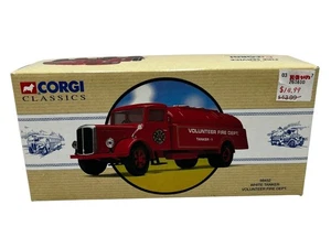 Corgi Classics White Tanker Volunteer Fire Dept 1:50 Limited 1995 *Has Sticker* - Picture 1 of 3
