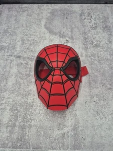 Marvel Spiderman Mask Hasbro Plastic & Rubber Adjustable Strap Halloween 2010 - Picture 1 of 2
