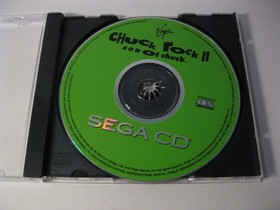 Chuck Rock II Sega CD game disc only