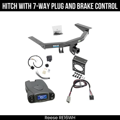 Control de freno de cableado Reese Tow PKG para receptor de 2" clase 4 14-20 Acura MDX 44778 Foto 1 de 4