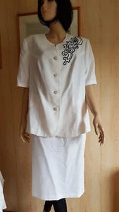 Frauen Anzug, Rock und Jacke, von Creation Atelier,Gr 44-46 - Bild 1 von 9