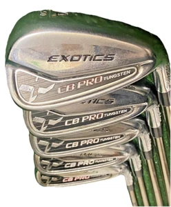 Tour Edge Exotics CB Pro Tungsten Iron Set 6-9,AW UST Mamiya Recoil F2 Senior RH - Picture 1 of 18