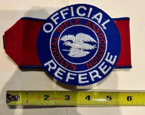 Nationsl Rifle Association NRA Offical Referee Arm Badge Patch - Picture 1 of 2