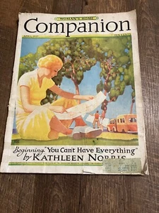 VINTAGE- WOMAN'S HOME COMPANION MAGAZINE- APRIL 1937 Edition - Picture 1 of 3