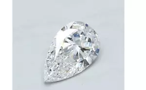 Natural Loose Diamond 0.80 Carats D Color VS2 GIA Certified Natural Pear Cut - Picture 1 of 5