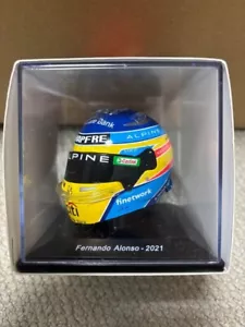 Spark 1/5 Scale Alpine F1 Fernando Alonso 2021 Helmet New - Picture 1 of 4