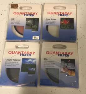 Quantaray Camera Filters FLD, Circular Polarizer,80A, Cross Screen - Picture 1 of 6