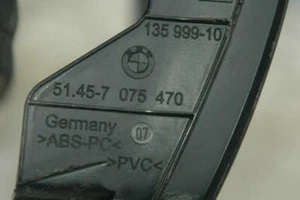 1) DH -6 BMW 51457075470 OEM Used COVER STEERING COLUMN ASSEMBLY -LEATHER - Picture 1 of 11