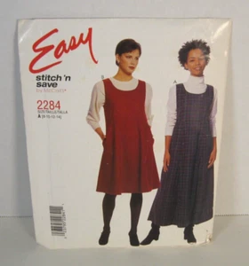 McCall's Easy Stitch 'n Save 2284 Jumper in 2 Lengths Misses' 8-14 Pattern Uncut - Picture 1 of 2