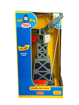Thomas & Friends Take Along CRANY o GUINDASTE com CARGO CAR - NOS Selado - Imagem 1 de 4
