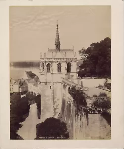 Castello di Amboise - La Capelle - Fotografia album originale XIX secolo - Foto 1 di 1