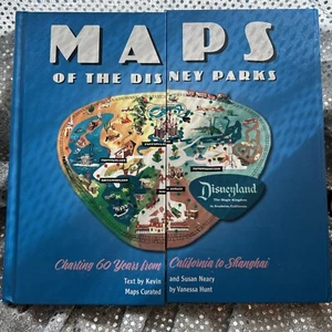 Maps of the Disney Parks: Charting 60 Years from California to Shanghai Book - Picture 1 of 6