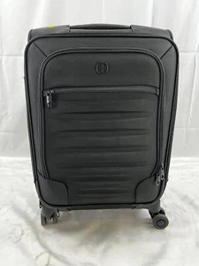Swissgear 8099 21" Softside Expandable Spinner Carry-On - Black - Picture 1 of 12