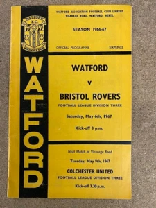 06/05/1967, Watford v Bristol Rovers, Divisione 3 - Foto 1 di 2