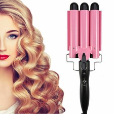 Keramik Curling Eisen Curler für Haare Salon Styler Rote Welle Haarrollen