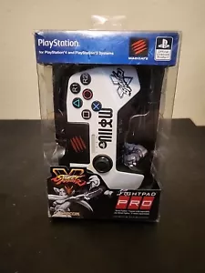 Mad Catz Street Fighter V FightPad PRO Playstation PS4 / PS3 Blanco Nuevo Caja Abierta - Imagen 1 de 6