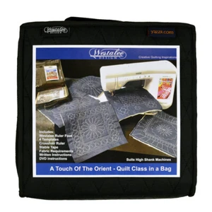 Westalee Quilting Patchwork Templates High Shank Orient Quilt Class in a Bag - Picture 1 of 2