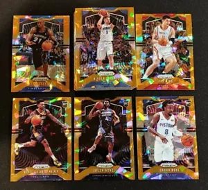Panini Prizm 2019-20 REFRACTOR DE HIELO NARANJA tú eliges completa tu conjunto $0,99 envío - Imagen 1 de 1