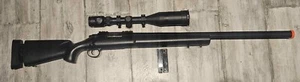 A&K SOCOM M24 Gas-Powered Airsoft Bolt Action Fluted Barrel. Gas Port. SCOPE INC - Picture 1 of 5