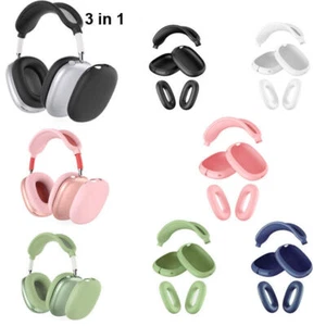 Funda Silicona para AirPods Max Antiarañazos Almohadilla para las Orejas Tazas Diadema Cubierta - Imagen 1 de 24