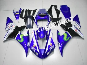 Fit for 2002 2003 YZF R1 Movistar Blue ABS Injection Mold Bodywork Fairing Kit - Picture 1 of 9
