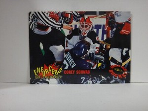 1994-95 Classic Draft Picks Enforcers of Hockey #E5 Corey Schwab
