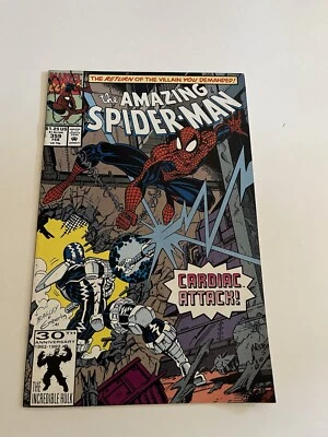 THE AMAZING SPIDER-MAN #359 Marvel 1991 CARDIAC ATTACK! VF/NM - Image 1 of 4