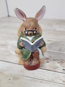 Carl Scheidig Hase Kaninchen Großvater Figuren 4" Sammlerstück Germany Brinns - Bild 1 von 8
