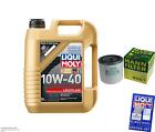 Inspektionskit Filter Liqui Moly Öl 5L 10W-40 Für Ford Sierra Gbg Gb4 2.0 4X4