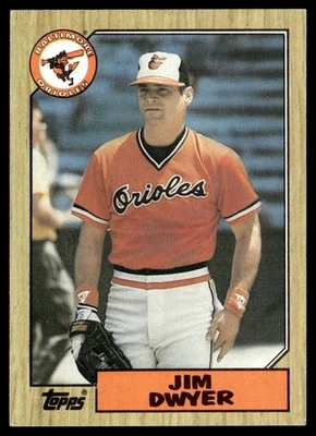 1987 Topps Jim Dwyer Baltimore Orioles #246 - Image 1 of 2
