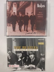The Beatles Live At The BBC 2-Discs & Rare Photos & Interview CD Lot w/ Booklets - Picture 1 of 24