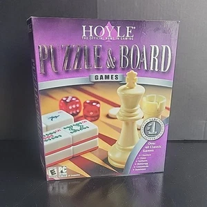 Hoyle Puzzle Board Games New Sealed 40 Pc Games - Picture 1 of 4