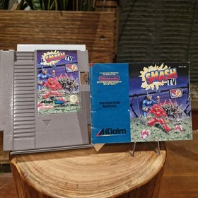 Smash TV Nintendo - AUS PAL NES - Cartridge And Manual - Tested - Free Post