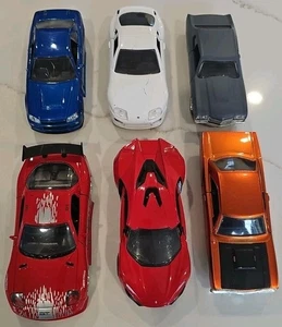 JADA Diecast 1/32 Fast and Furious - Lot of 6 Hypersport Supra Chevelle R34 RX-7 - Picture 1 of 19