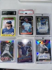 Kansas City Royals - 16 Card Lot - Bobby Witt Gem 10, Bo Jackson PSA 8, Etc - Picture 1 of 5