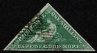 1855 Cape Of Good Hope 1/- Deep Dark Green Sg8b 3M Vgu Cat. £550.00