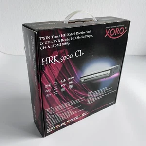 XORO Kabel Receiver mit Twintuner HRK 9200 CI+ - Bild 1 von 9