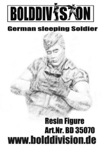 BoldDivision 1:35 BD 35070 German sleeping soldier - Bild 1 von 6