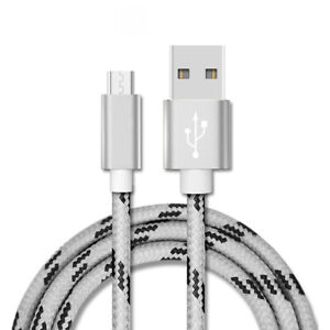 1M-2M Braided Micro USB Charger Cable For Oppo F1 F1s R9 R9s Plus A57 R11 A77