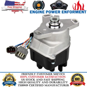 Ignition Distributor For Acura Honda B16A B16A2 B18C DOHC VTEC TD44U& TD68U OBD1 - Picture 1 of 14