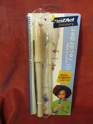 NEW FIRST ACT DISCOVERY LEARN & PLAY RECORDER - Image 1 of 3