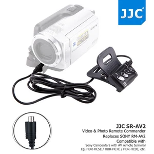 Remote Commander for Sony Handy-cam HDR-CX190 CX200 PJ200 SR200 SR68 SR47 RM-AV2 - Picture 1 of 11