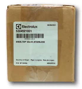 Fridedaire 5304521001 Gallery Stainless Steel Stove Knob *NEW* - Picture 1 of 6